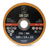 RoxelPro Отрезной круг ROXTOP UNI CUT 180 x 1.8 x 22мм, Т41, нерж.сталь, металл