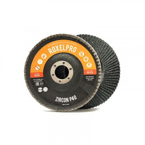 ROXTOP ZIRCON 125 х 22мм, цирконат, конический, Р40